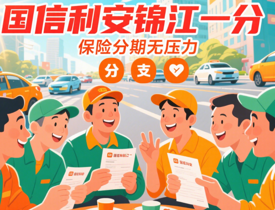 国信利安锦江一分公司：四川网约车司机的坚实后盾