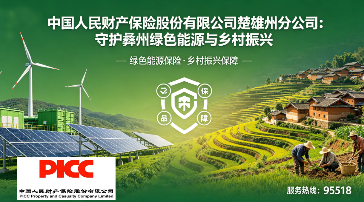 中国人民财产保险股份有限公司楚雄州分公司：守护彝州绿色能源与乡村振兴
