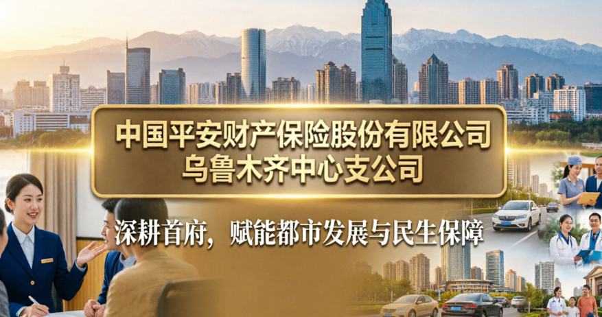 中国平安财产保险股份有限公司乌鲁木齐中心支公司：深耕首府，赋能都市发展与民生保障
